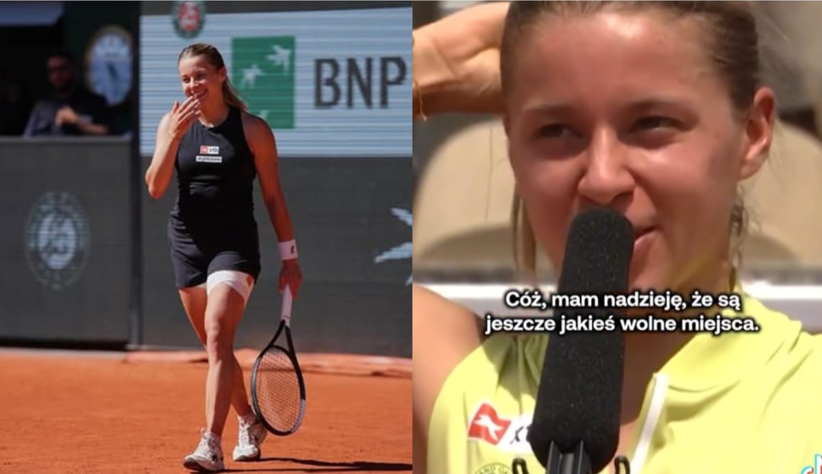 Już nie Iga Świątek, a młoda Maja Chwalińska podbija korty Rolanda Garrosa. Kilka dni temu nie miała gdzie spać Zdjęcie główne wpisu