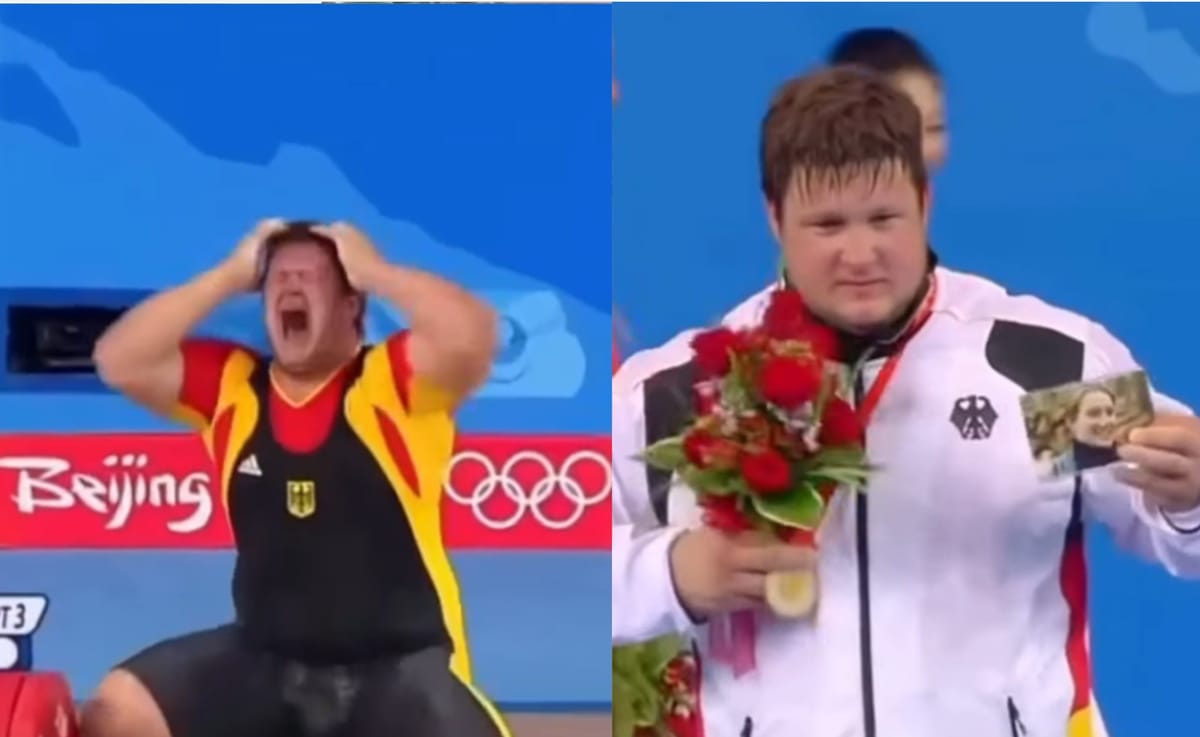 Obiecał olimpijskie złoto umierającej żonie. Na podium wszedł z jej zdjęciem Zdjęcie główne wpisu