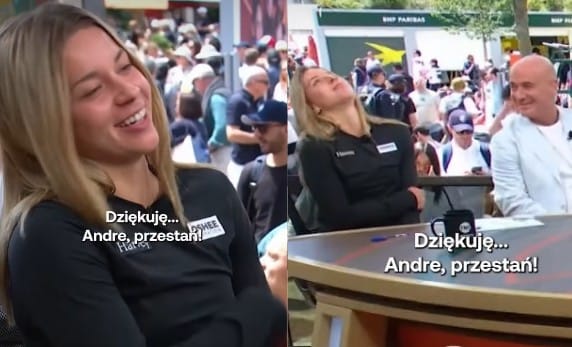 Andre Agassi mówi Mai Chwalińskiej dlaczego jest taka zaj*bista. Nic lepszego dzisiaj nie zobaczysz Zdjęcie główne wpisu