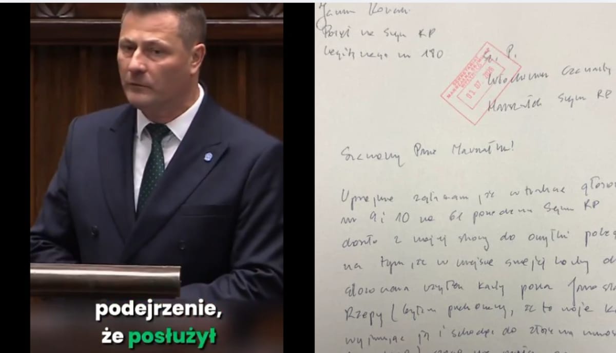 Janusz Kowalski zagłosował w sejmie przy użyciu nie swojej karty poselskiej. W ten sposób się tłumaczył Zdjęcie główne wpisu