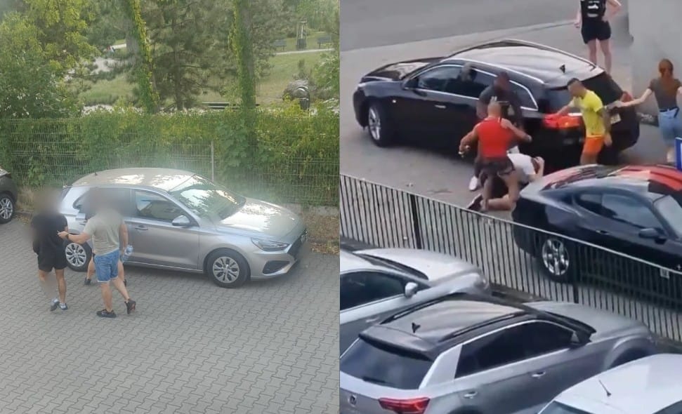 Błyskawiczne zatrzymanie dwóch mężczyzn podejrzewanych o udział w pobiciu ukraińskiej pary we Wrocławiu. Nagranie krąży w sieci Zdjęcie główne wpisu