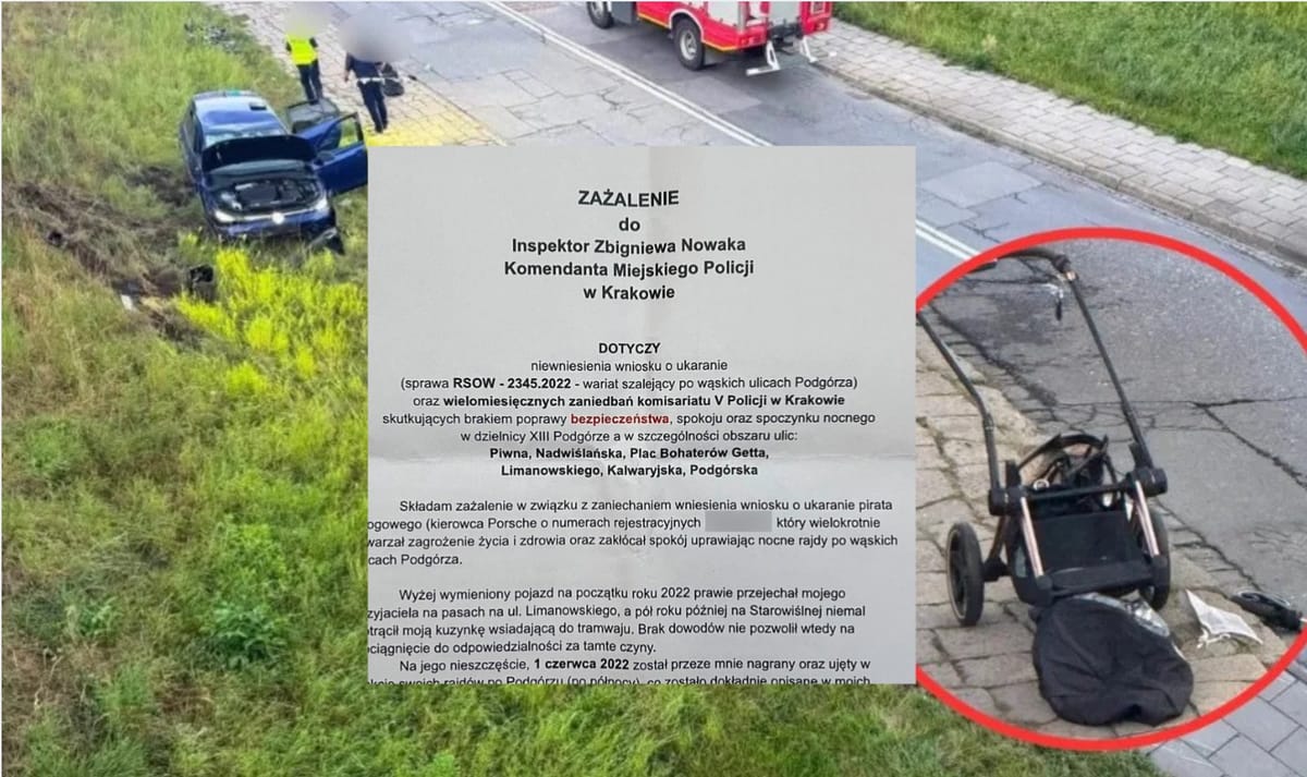 „Od 2021 roku robiłem wszystko, by nie doszło do tej tragedii”. Policja od dawna miała informacje o wyczynach kierowców na tej ulicy Zdjęcie główne wpisu
