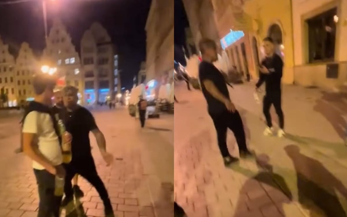 „Tak fanów traktujesz?” Do sieci trafiło nagranie, gdzie Popek uderza jednego z zaczepiających go „fanów” Zdjęcie główne wpisu