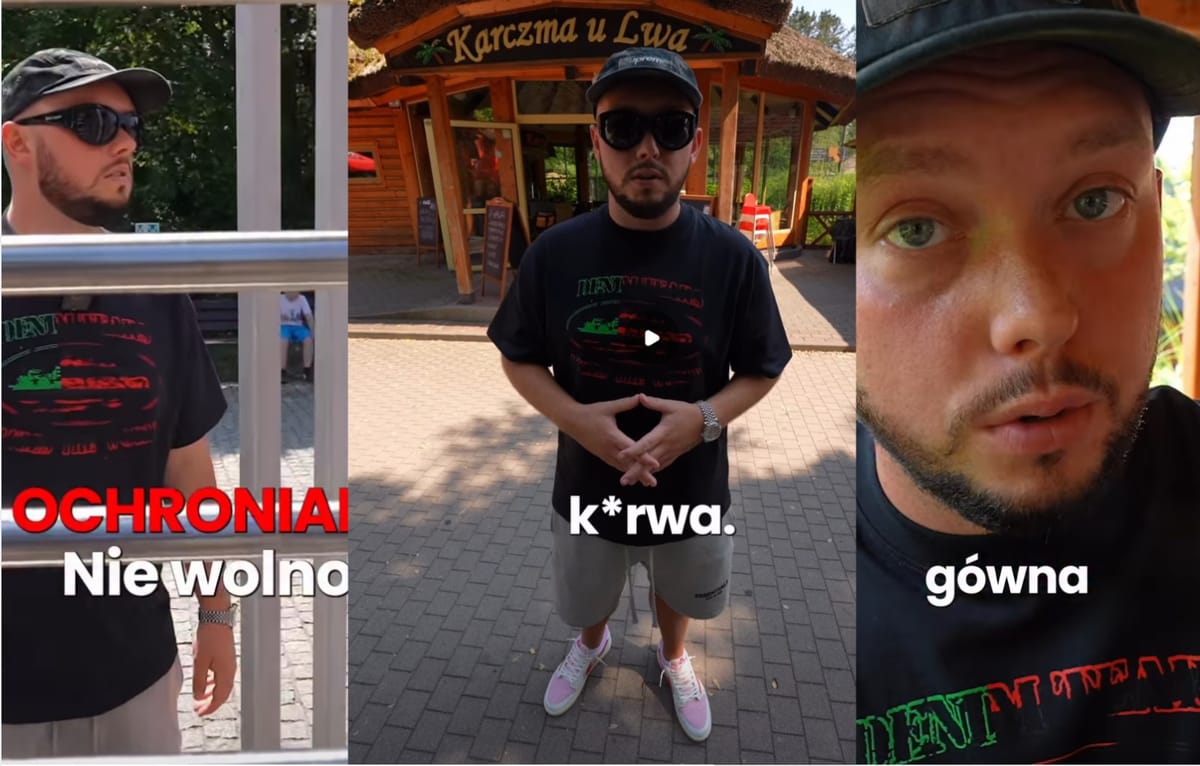 „Dawno takiego g*wna nie jadłem”. Książulo ocenia restaurację we wrocławskim zoo i przeprasza Zdjęcie główne wpisu