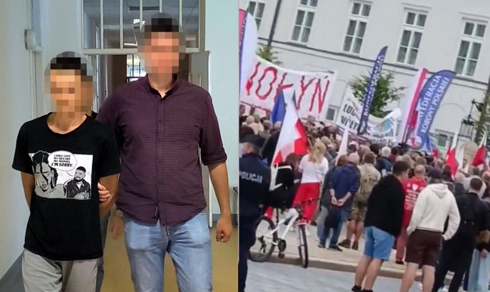 „Banda piep**onych k**asów” 23-ukrainiec który znieważał uczestników marszu w Warszawie zatrzymany i przekazany SG z wnioskiem o deportację Zdjęcie główne wpisu