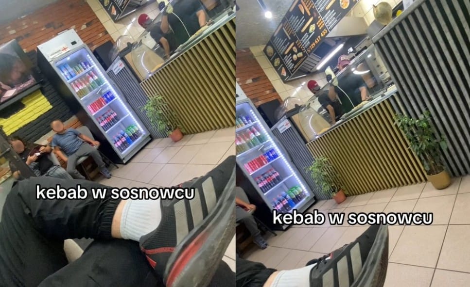 Pracownicy kebaba w Sosnowcu chyba nie rozumieją słów piosenek które puszczają. Klienci nagrali to co akurat leciało Zdjęcie główne wpisu