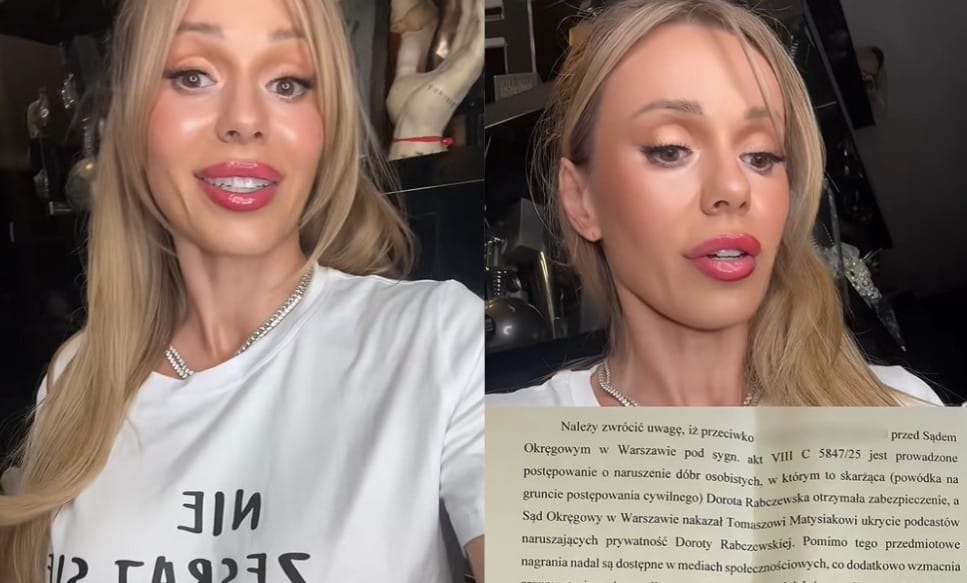Konflikt między Dodą a Szalonym Reporterem wszedł na kolejny poziom. Doda przeczytała pismo z sądu Zdjęcie główne wpisu