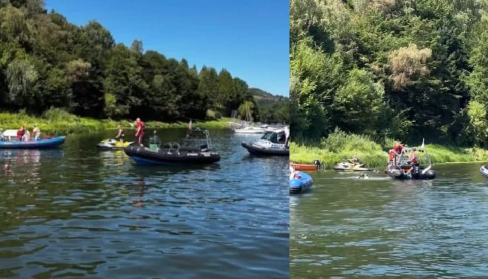 42-latka wypadła ze skutera wodnego i zniknęła pod wodą. Tragedia na Jeziorze Rożnowskim Zdjęcie główne wpisu