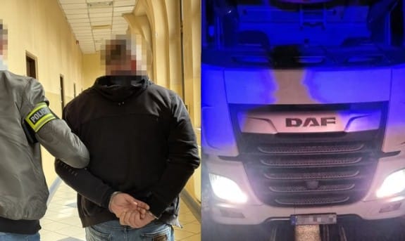 Ukradł na stacjach paliwa za 90 tysięcy złotych Przyjeżdżał i uciekał TIRem Zdjęcie wpisu