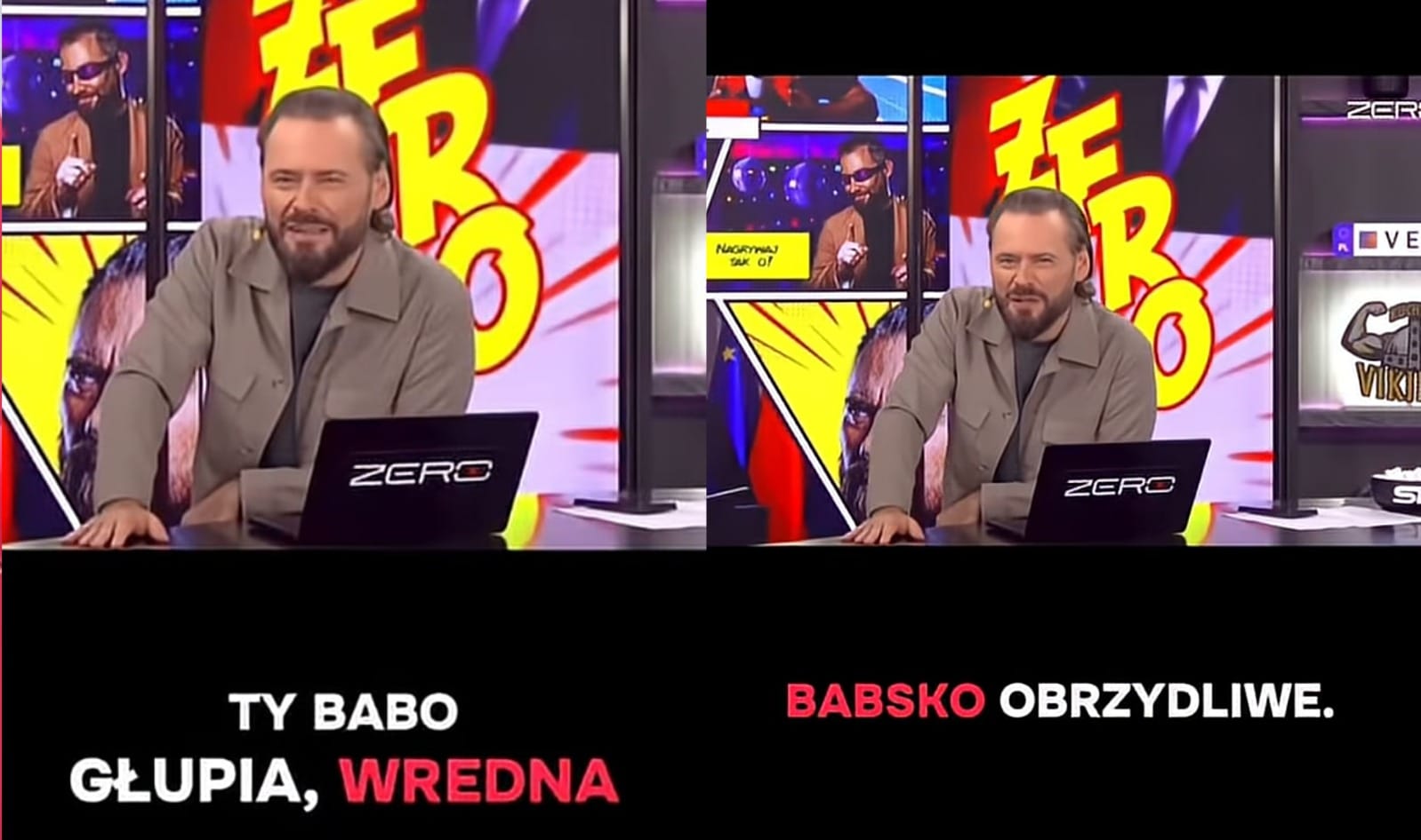 „Ty babo głupia, wredne babsko obrzydliwe”. Stanowski traci zimną krew, omawiając mandat za krewetki. Zdjęcie wpisu