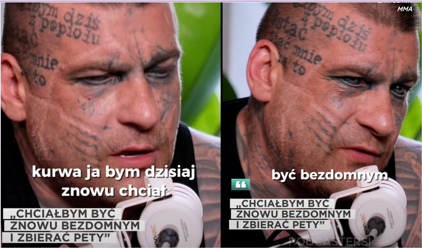 Popek o mało się nie popłakał, tłumacząc, czemu znów chciałby być bezdomny. Zdjęcie wpisu