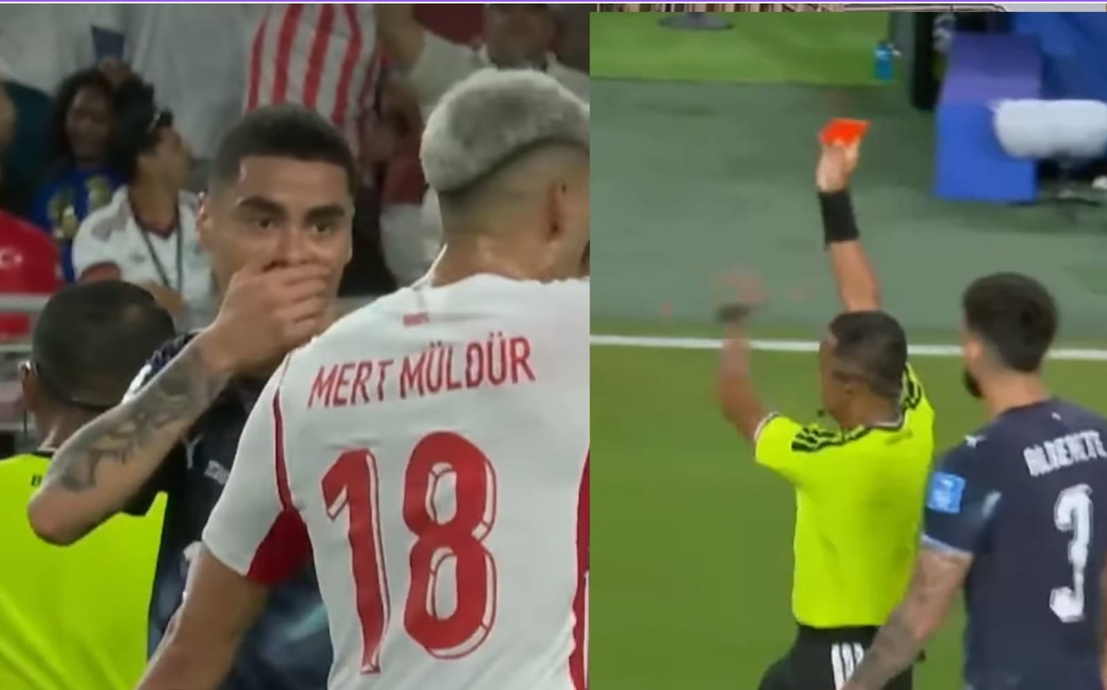 Czerwona kartka za zasłanianie ust. Pierwsza taka decyzja w historii mistrzostw świata FIFA Zdjęcie wpisu
