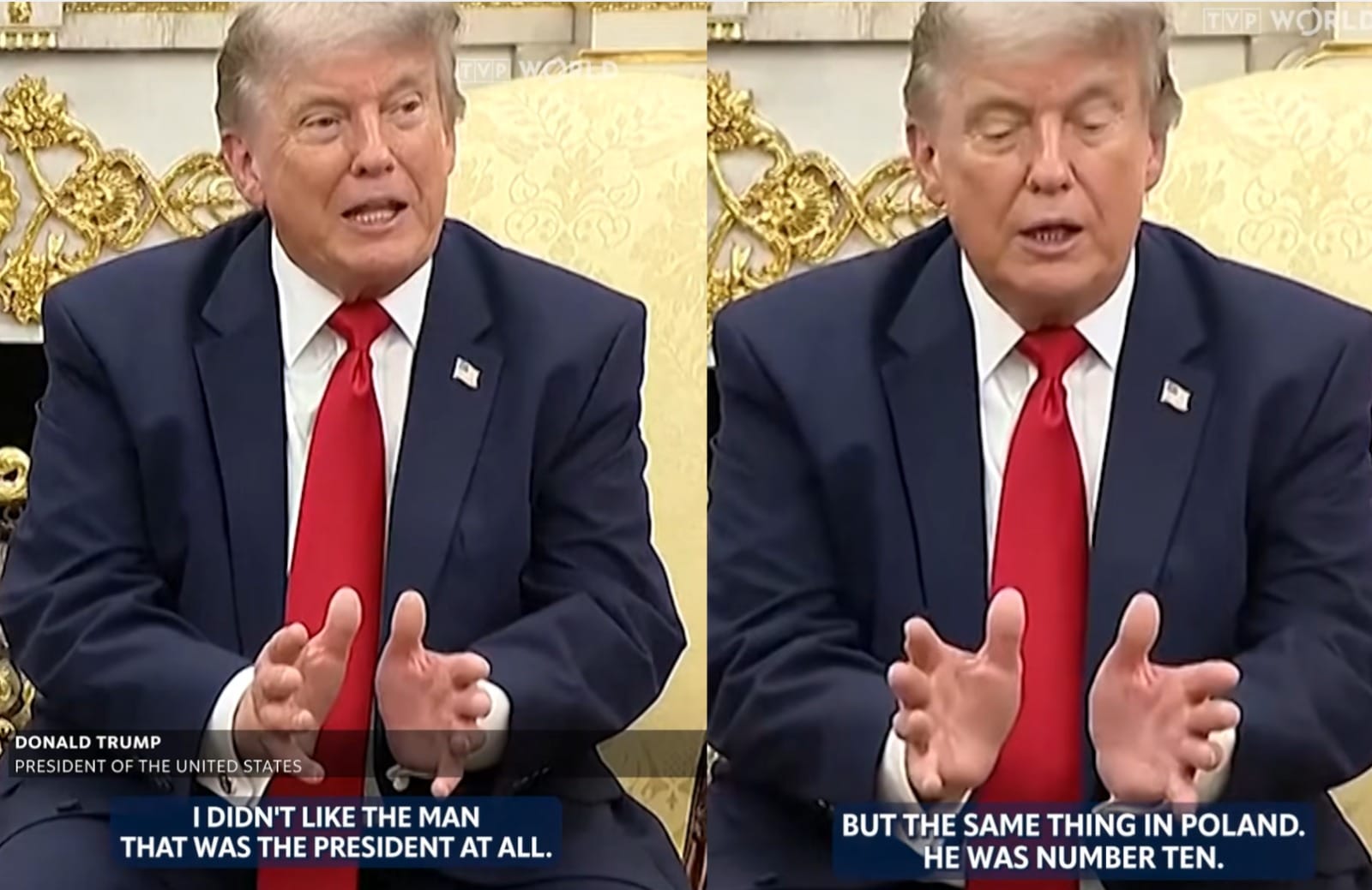 Donald Trump nie lubił Andrzeja Dudy? Zaskakujące słowa podczas rozmowy o Nawrockim Zdjęcie wpisu