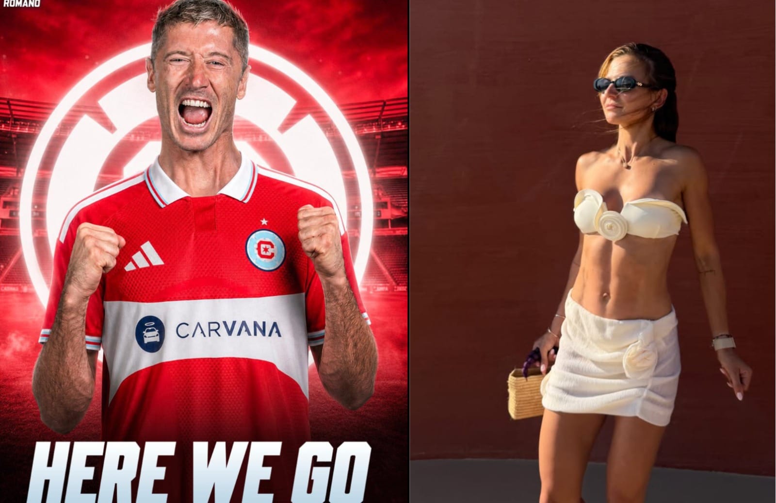 Robert Lewandowski wybrał Chicago Fire. O Annę też zadbano odpowiednio Zdjęcie wpisu