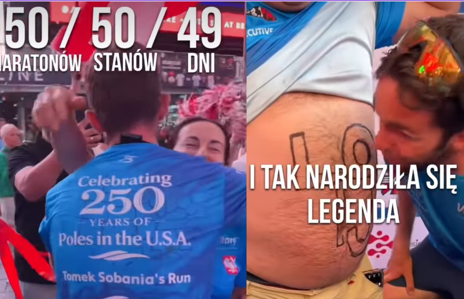 50 maratonów w 50 stanach w 49 dni. Niesamowity wyczyn polskiego „Forresta Gumpa” Zdjęcie wpisu