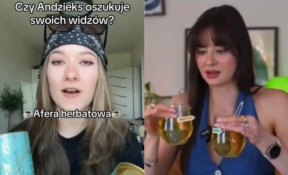 „Czy Andziaks oszukuje swoich widzów?" W sieci afera w związku z herbatami Zdjęcie wpisu