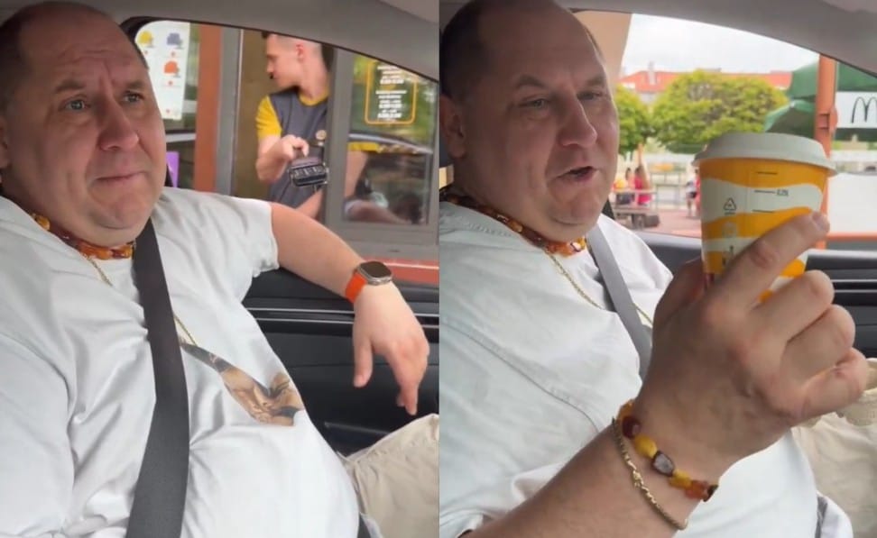 "Kasjer stoi, Wini pi**doli". Wini pod ostrzałem za kręcenie rolki pod okienkiem McDonald's Zdjęcie wpisu