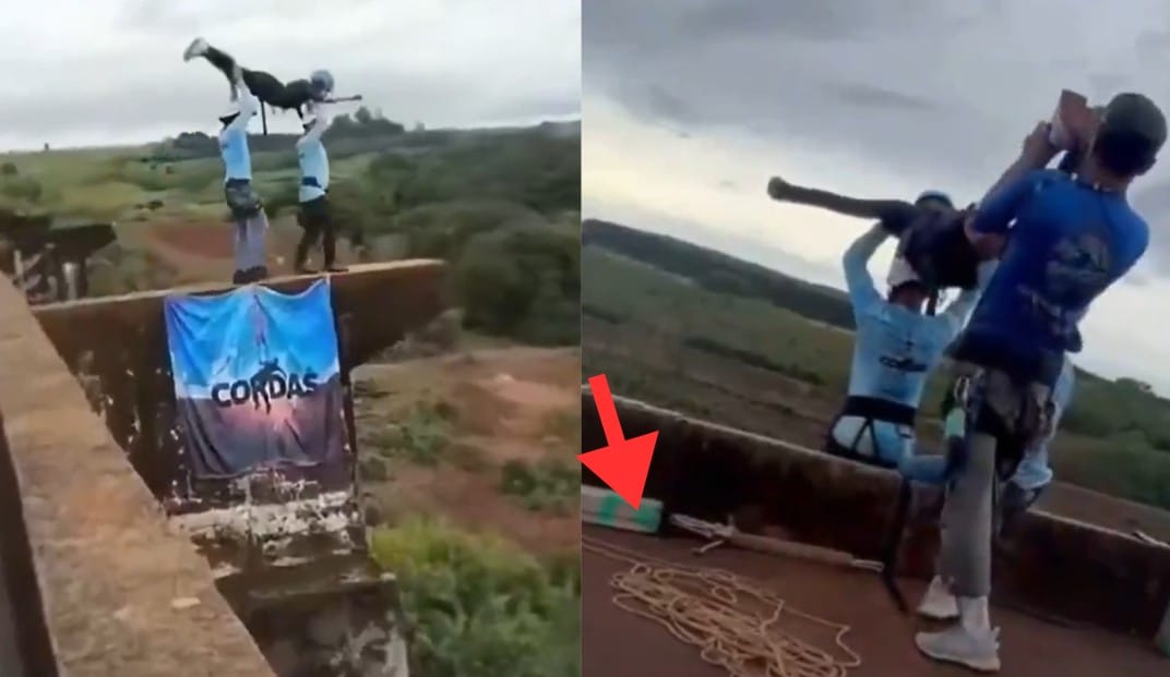 "Chłopaki, lina!" - słychać na nagraniu. Tragiczna śmierć podczas skoku na bungee. Zdjęcie wpisu