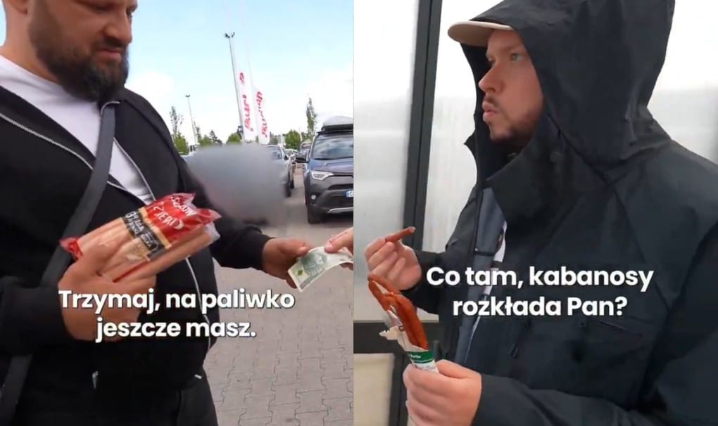 Książulo dał parówki i 100 zł nieznajomemu. Pojawiają się głosy, że historia z paliwem została wymyślona Zdjęcie wpisu