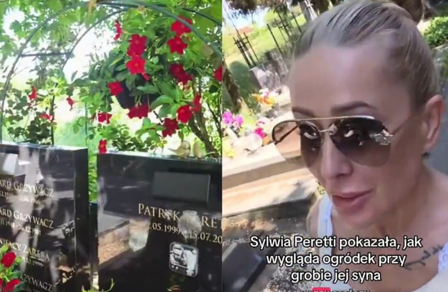 Sylwia Peretti zrobiła "ogródek działkowy" przy grobie syna. "Tutaj bywam, a kiedyś tu zamieszkam" Zdjęcie wpisu