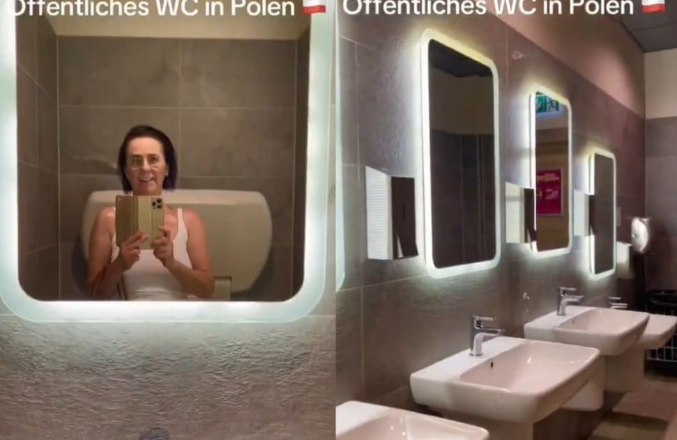 „Niemcy są daleko w tyle”. Niemka zszokowana standardem publicznej toalety w Polsce Zdjęcie wpisu