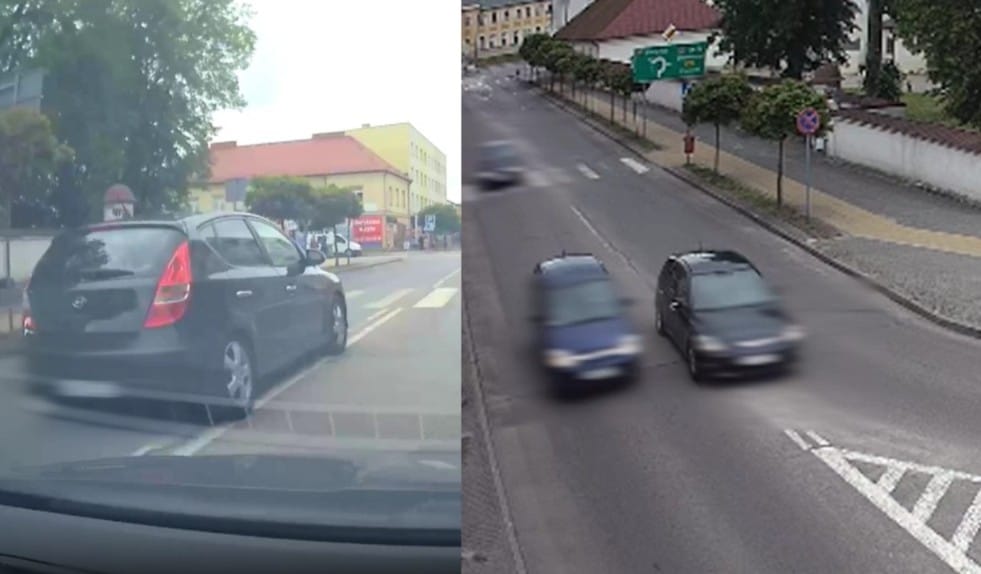 Miał prawko od stycznia, za jedną przejażdżkę zgarnął 31 punktów. Wyczyny 19-latka zarejestrował monitoring Zdjęcie wpisu