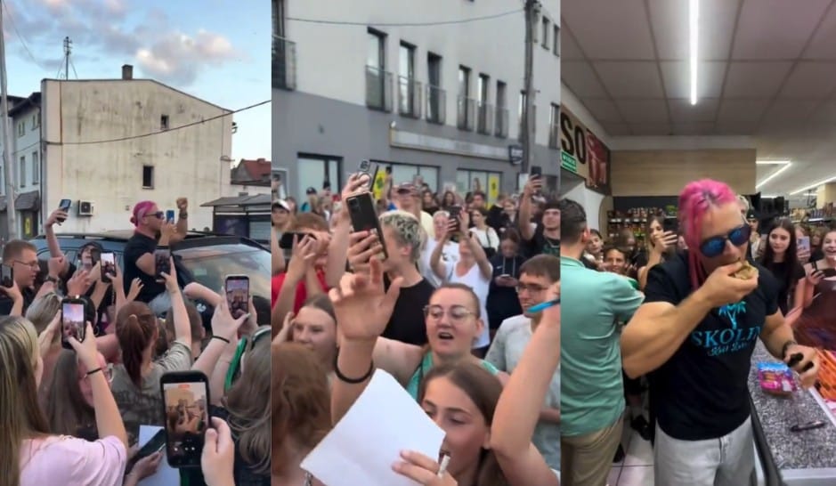 Skolim zaliczył kilka miast na Śląsku by promować "Skolimki". Tłumy szalały, ludzie bili się o jego kiełbaski Zdjęcie wpisu