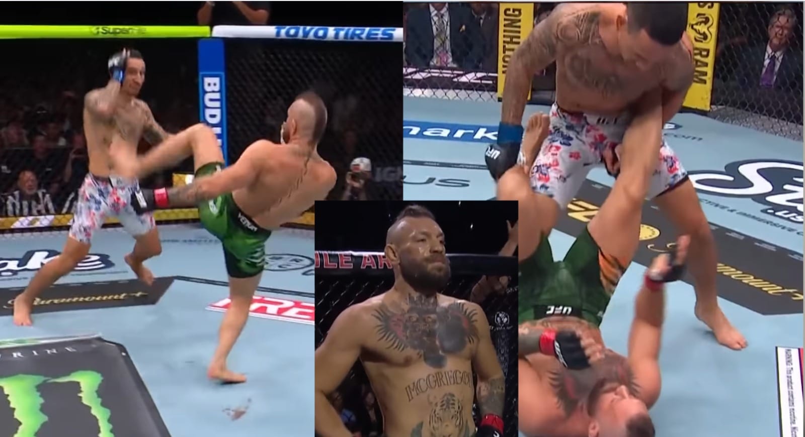 Powrót zakończony po 69 sekundach. Conor McGregor przegrywa przez techniczny nokaut po kontuzji Zdjęcie wpisu