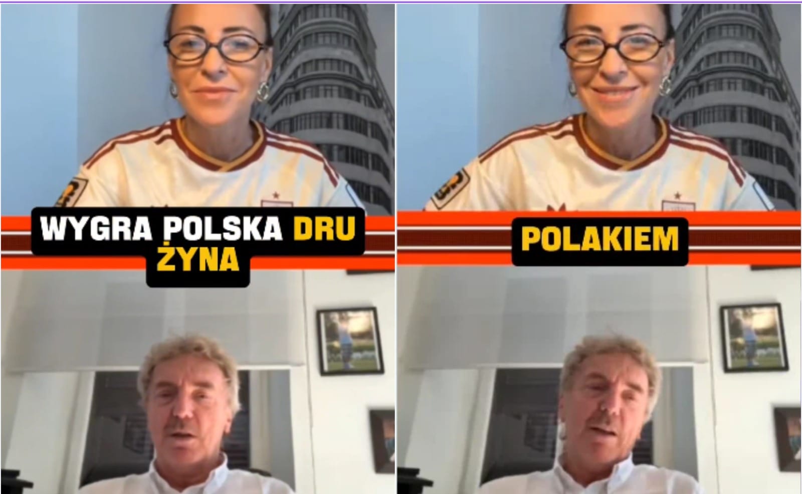 „Ja jestem Polakiem […] świętuję, jak wygra polska drużyna”. Boniek szybko skontrował świętującą zwycięstwo Hiszpanów Dorotę Wysocką-Schnepf Zdjęcie wpisu