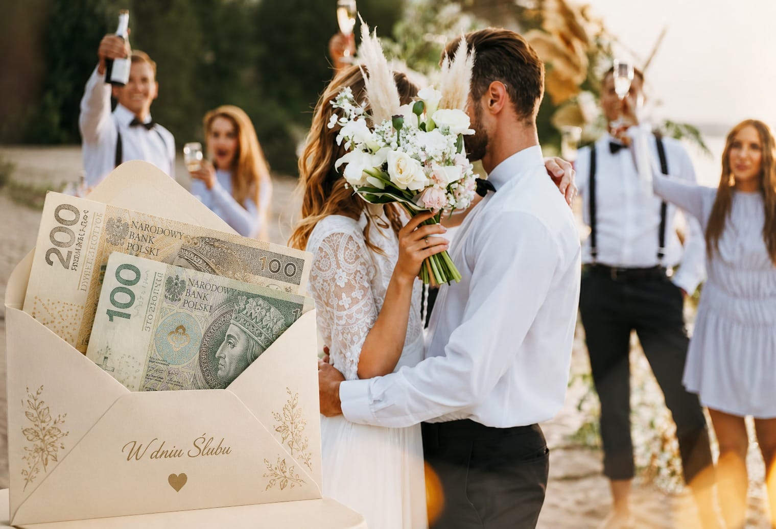Ile dziś wypada włożyć do koperty, idąc na wesele? Takie kwoty wskazali Polacy w ankiecie Zdjęcie wpisu