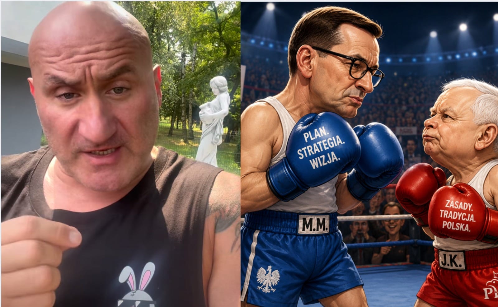 „Takich realnych konfliktów nam potrzeba”. Najman zaprasza polityków PiS do freak fightów Zdjęcie wpisu