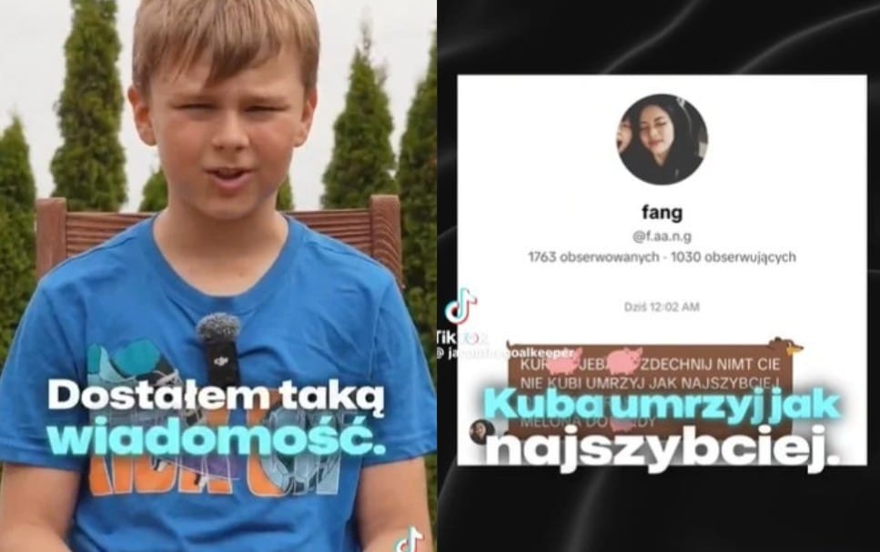 „Kuba, umrzyj jak najszybciej". Młody twórca internetowy pokazał, jakie wiadomości dostaje Zdjęcie wpisu