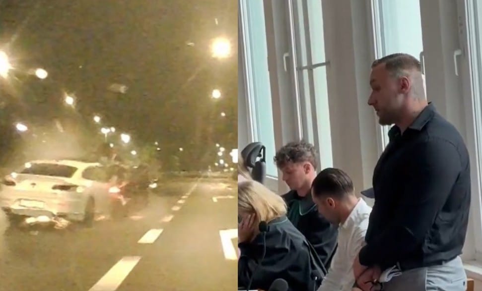 Na koniec procesu Łukasz Żak przeprosił poszkodowaną, że zabił jej męża, a ją ranił Zdjęcie wpisu