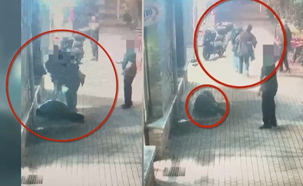 Okradli umierającego na chodniku w Warszawie mężczyznę. Teraz parze grozi 8 lat więzienia - policja opublikowała nagranie Zdjęcie wpisu