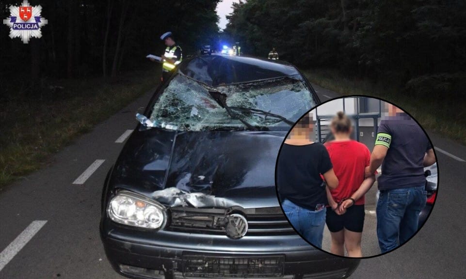Jechała rowerem z dwójką dzieci, gdy uderzyła w nich 27-latka. Sąd zdecydował o tymczasowym areszcie Zdjęcie wpisu
