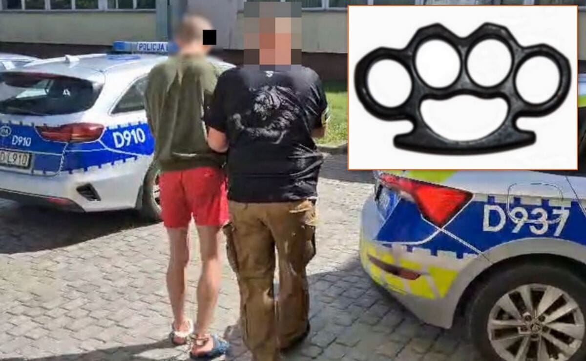Zadzwonił pod 112 i powiedział, że zabił babcię. Policja znalazła 93-latkę żywą, a przy nim zakrwawiony kastet Zdjęcie wpisu
