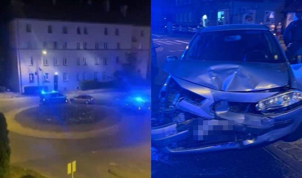 20-letni Ukrainiec czołowo zderzył się z radiowozem podczas ucieczki. W sieci pojawiło się nagranie Zdjęcie wpisu