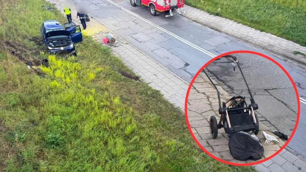 Tragedia w Krakowie. Rodzice zginęli na chodniku, niespełna roczne dziecko walczy o życie Zdjęcie wpisu