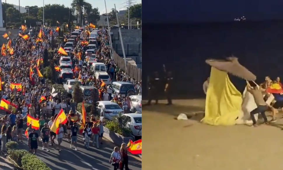 Mieli dosyć bezczynności władz. W Ceucie ludzie wyszli na ulice protestując przeciw nielegalnej imigracji Zdjęcie wpisu