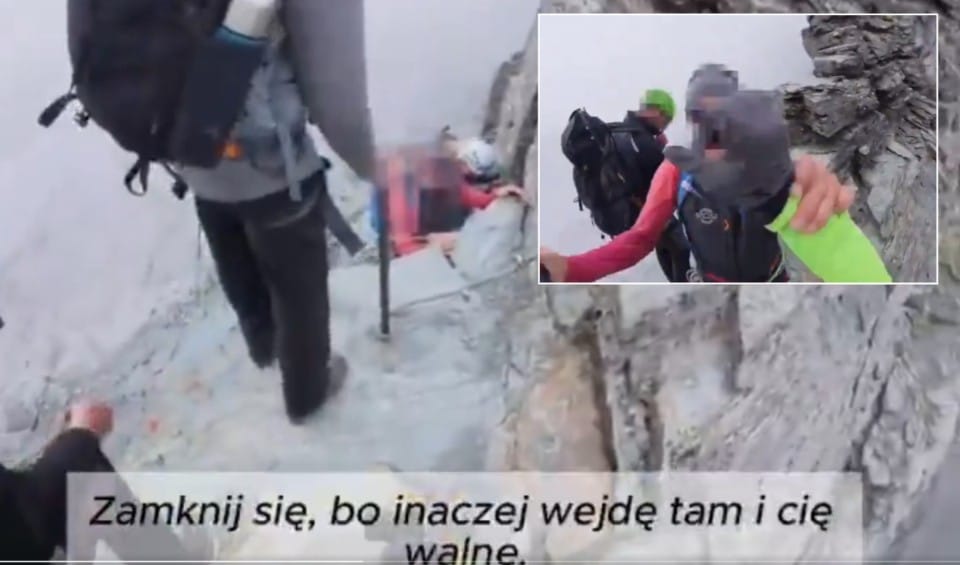 Awantura na wysokości 3000 metrów. Austriacki przewodnik groził polskiemu turyście Zdjęcie wpisu