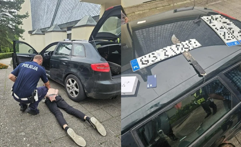 Mistrzowie zbrodni w akcji. 18 i 17-latek kradli paliwo, mieli przy sobie narkotyki, a kierowca był pod ich wpływem Zdjęcie wpisu