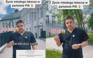 W 2023 roku na nagraniu skarżył się na zarobki młodych lekarzy. Sam w zeszłym roku zarobił ponad 1,6 mln zł