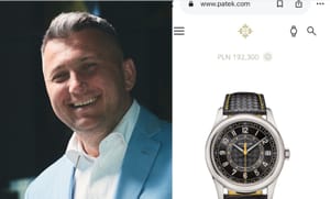 Prezes PKOl miał dostać od szefa Zondacrypto zegarek za 40 tys. euro. Miał to być prezent za pomoc w sprawie UOKiK Zdjęcie główne wpisu