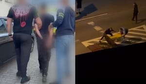 Nieletni urządzili nocną demolkę w Goleniowie. Film trafił do sieci i pomógł policji ustalić sprawców