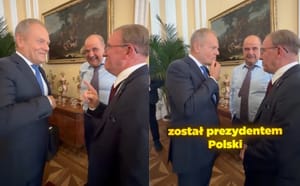 „Jedźcie z nim jak najdalej teraz” Premier postanowił spotkać się z „prezydentem” Polski