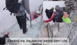 Awantura na wysokości 3000 metrów. Austriacki przewodnik groził polskiemu turyście Zdjęcie główne wpisu