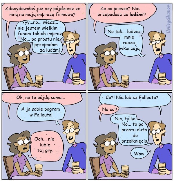 Z czasem zaczynasz się orientować, że wcale nie jest idealnie
