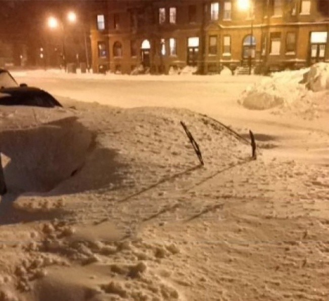 Tu wczoraj zostawiłem auto