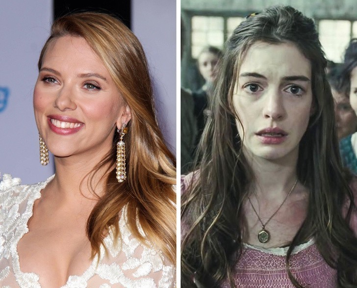 3. Scarlett Johansson przeszła casting do roli Fantine z "Les Misérables."