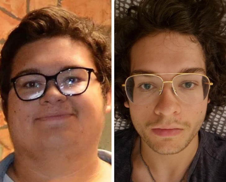 "19 vs 23 - schudłem, oczyściłem skórę i zmieniłem okulary."